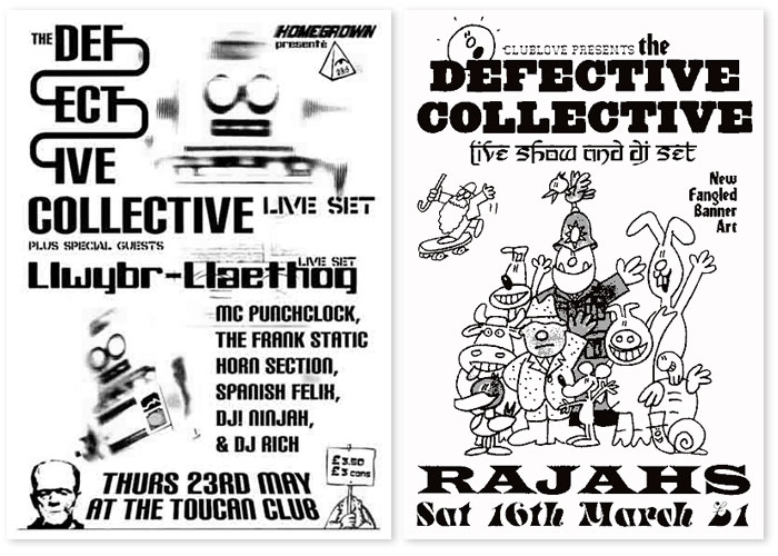 Defective Collective posters