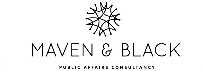 Maven & Black Logo Design